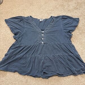 Lucky Brand Women’s Babydoll Blouse